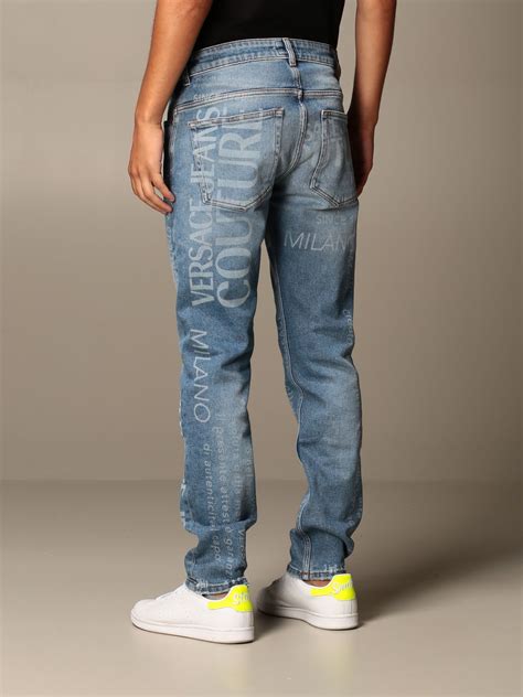 versace denim jeans men free shipping|Versace Jeans couture outlet.